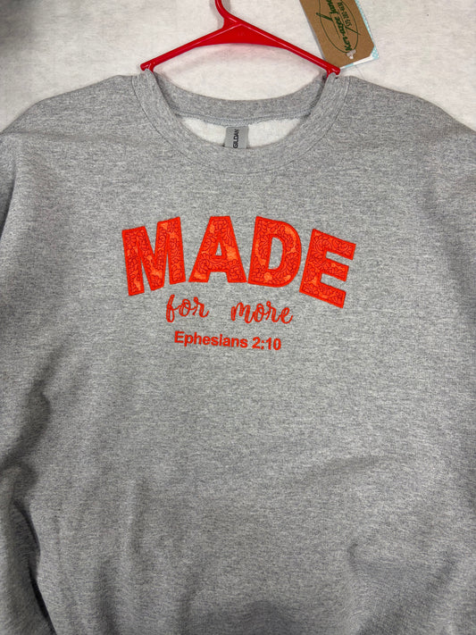 Made for more Ephesians 2:10